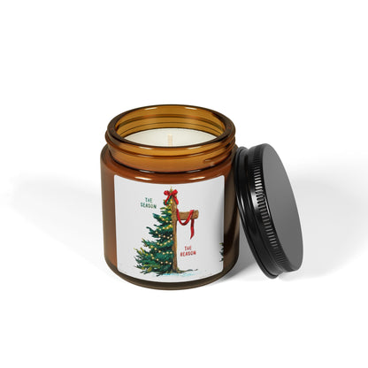 Christmas Tree Amber Soy Candle — The Season, The Reason Holiday Scented Candle