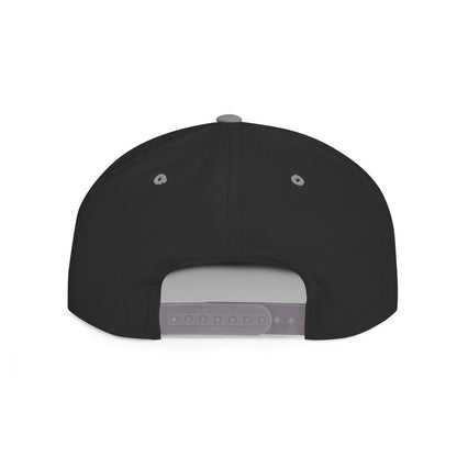 Flat Bill Snapback Hat — "The joy of the Lord is my strength" (Nehemiah 8:10)