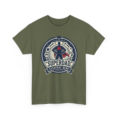 Superdad Everyday Hero T-Shirt — Father’s Day Retro Superhero Tee