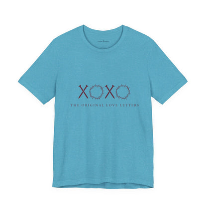 XOXO Floral Tee — "The Original Love Letters" Valentine's Graphic T-Shirt