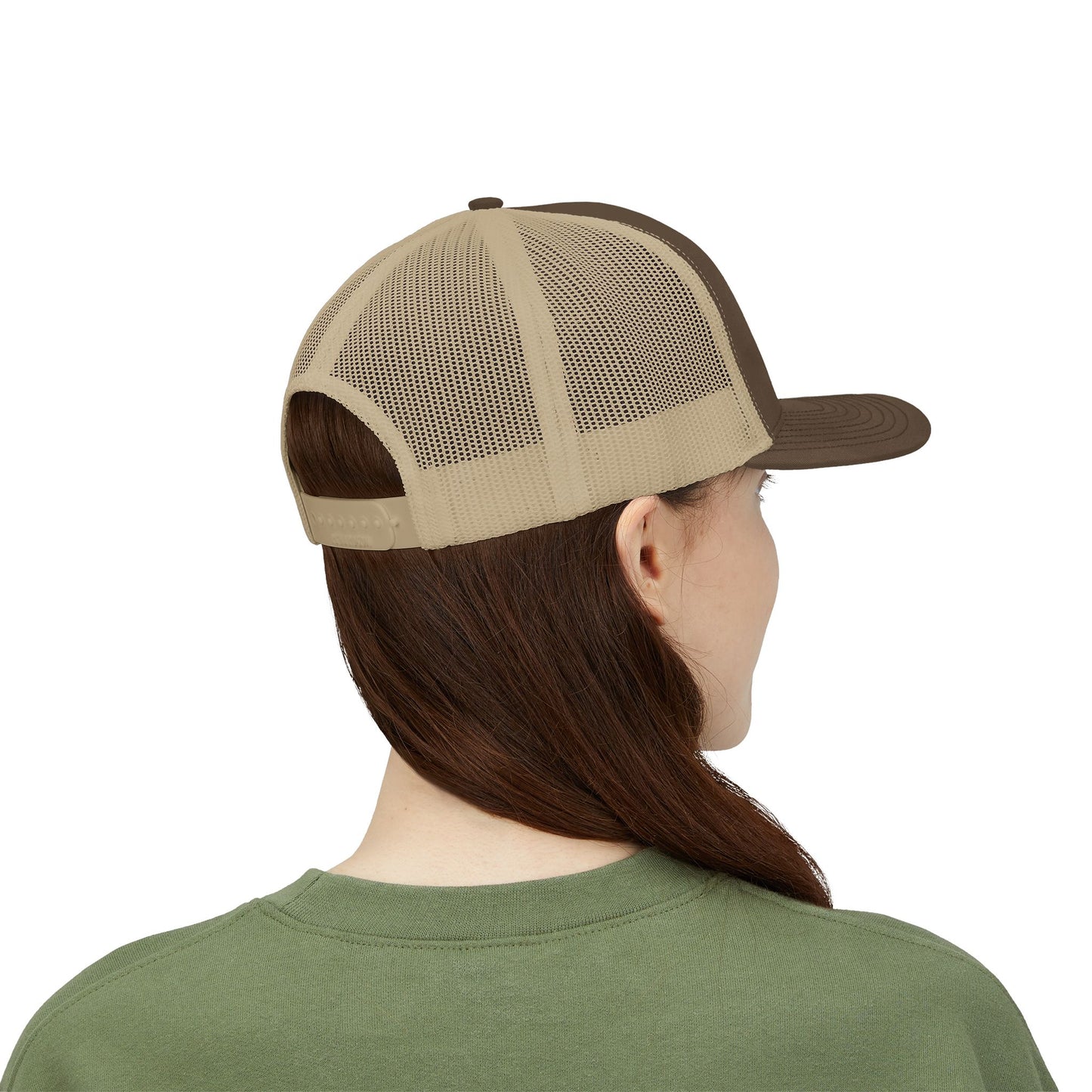 Embroidered Faith Retreat Trucker Cap — 'Faithful God' Family Ministry Snapback