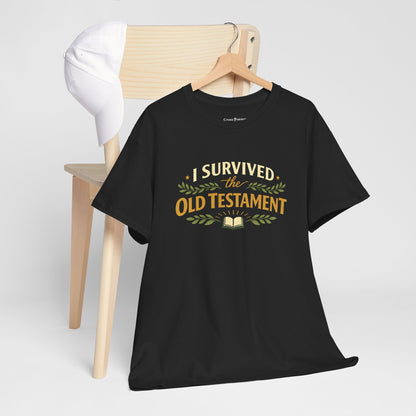 I Survived the Old Testament Tee — Funny Christian T-Shirt