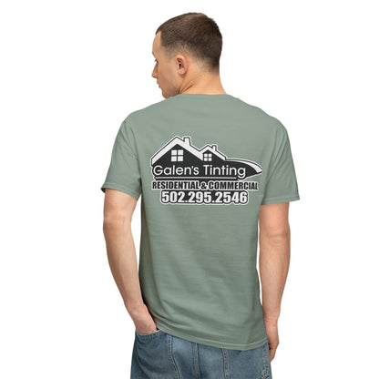 Christian Faith T-Shirt — "I am the sinner whom Jesus died for & kept" Pink Tee
