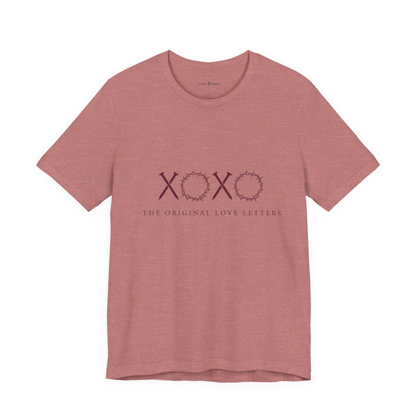 XOXO Floral Tee — "The Original Love Letters" Valentine's Graphic T-Shirt