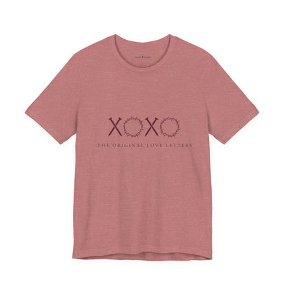 XOXO Floral Tee — "The Original Love Letters" Valentine's Graphic T-Shirt