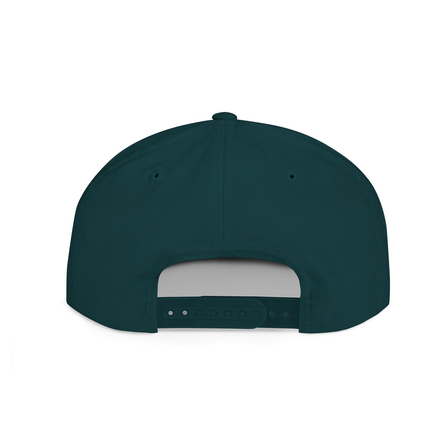 Flat Bill Snapback Hat — "The joy of the Lord is my strength" (Nehemiah 8:10)