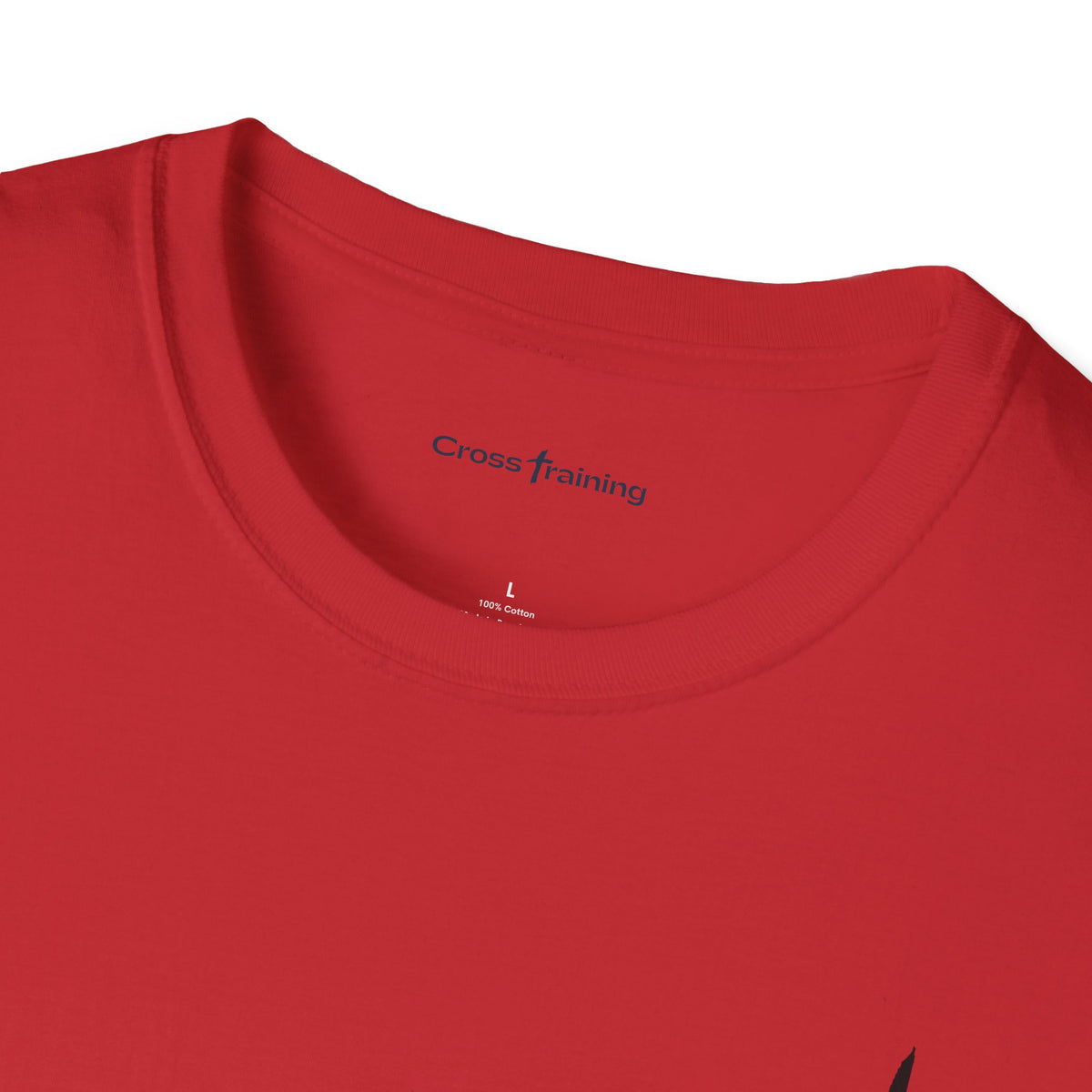 Minimal Cross T-Shirt – Small Chest Christian Cross Tee