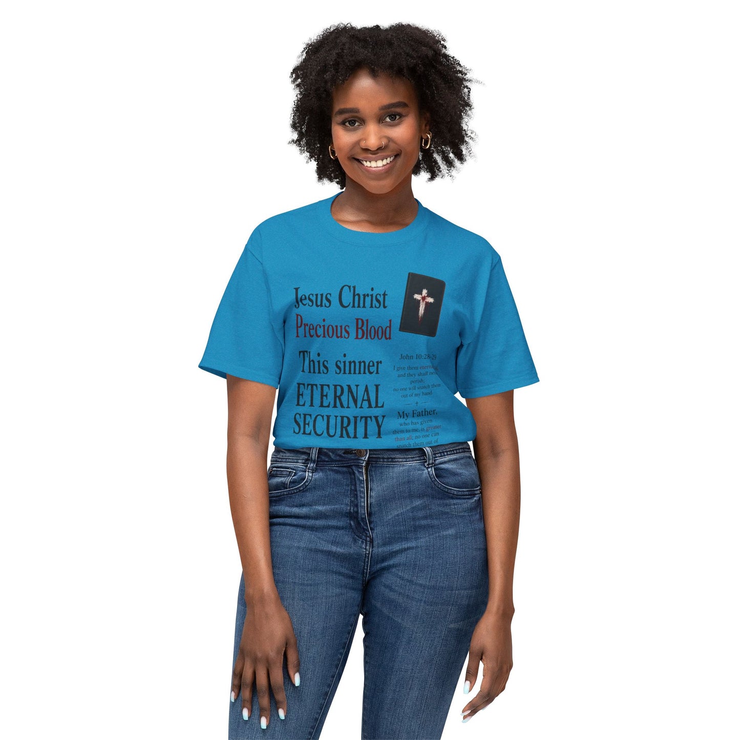 Christian Passport T-Shirt — Eternal Security Scripture Tee
