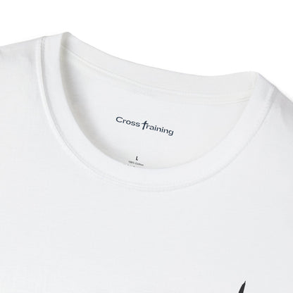 Minimal Cross T-Shirt – Small Chest Christian Cross Tee