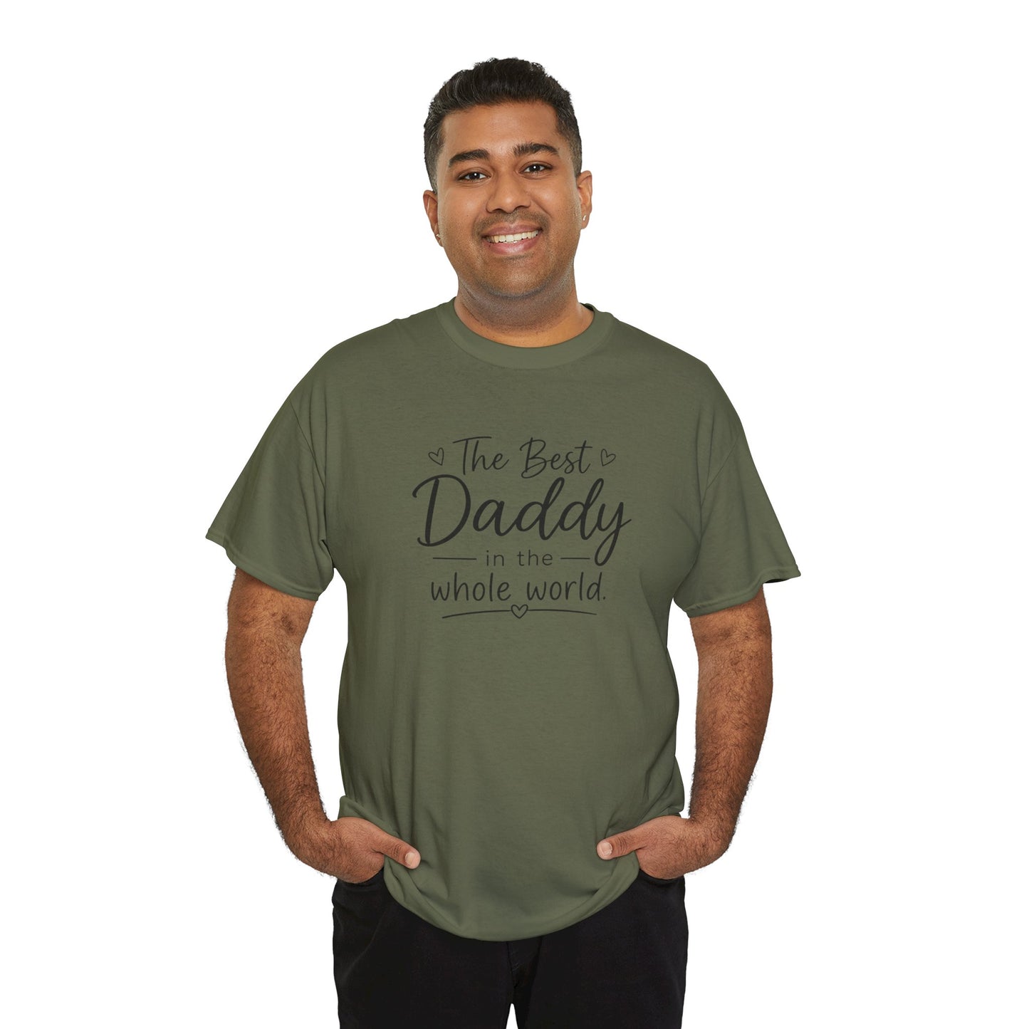 Daddy T-Shirt – "The Best Daddy in the Whole World" Father's Day Tee