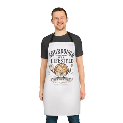Sourdough Apron — "Sourdough: It's Not a Hobby, It's a Lifestyle" Baker's Apron