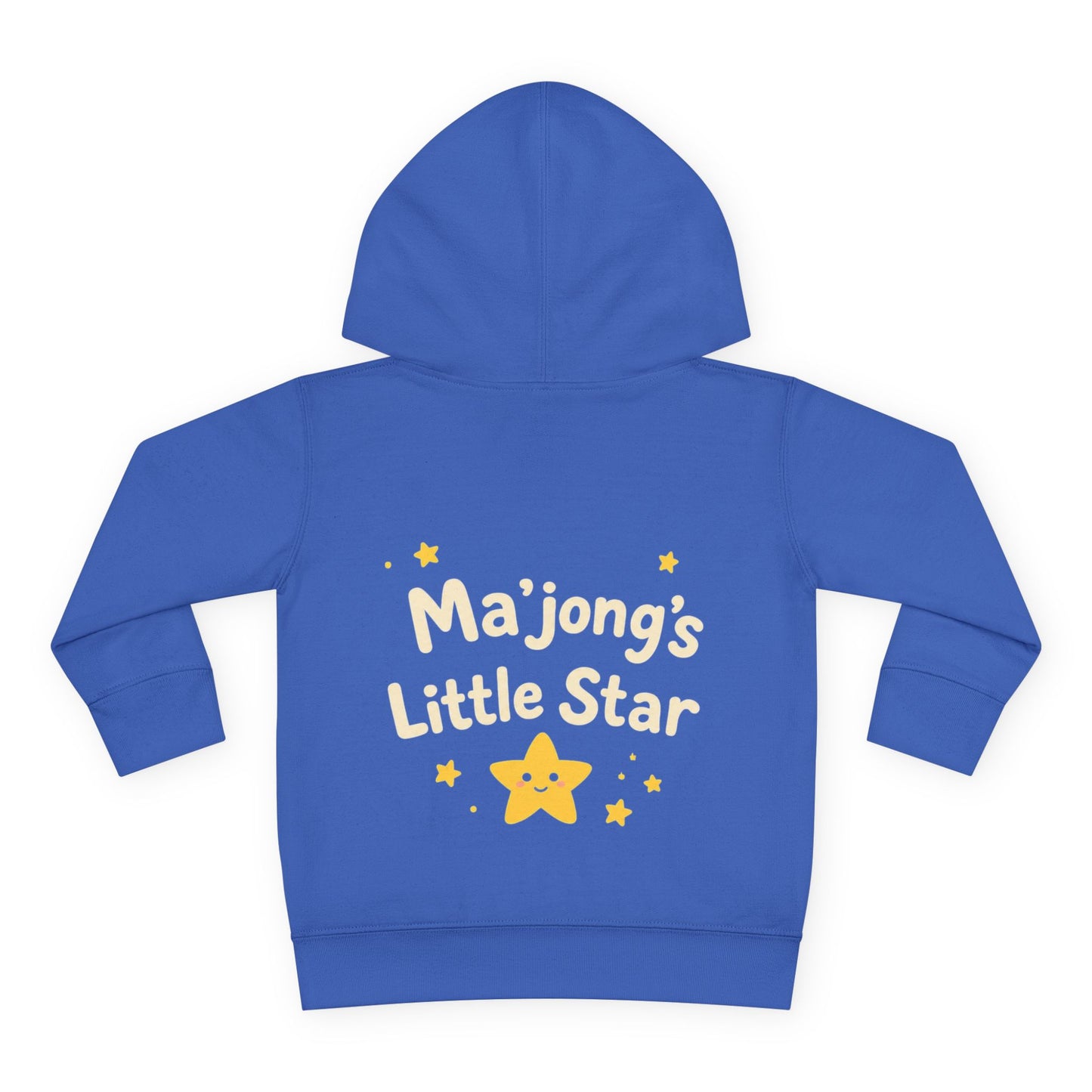Toddler Hoodie - "Ma'jong's Little Star" Personalized Kids Pullover Fleece