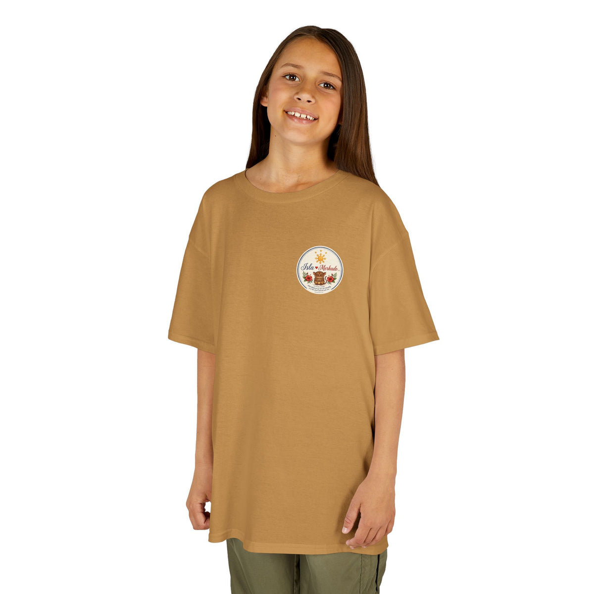 Kids Isla Merkado Floral Heritage Tee