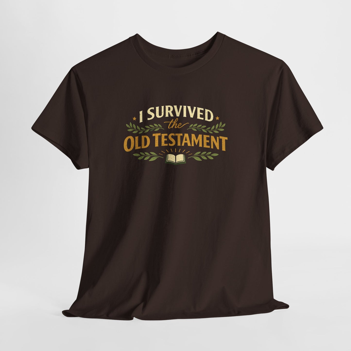 I Survived the Old Testament Tee — Funny Christian T-Shirt