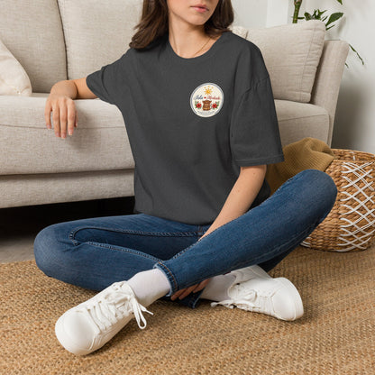 Isla Mercado Floral Tiki Graphic T-Shirt
