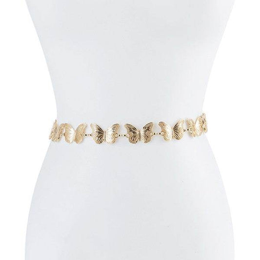 DAINTY BUTTERFLY FASHION WAIST BELT